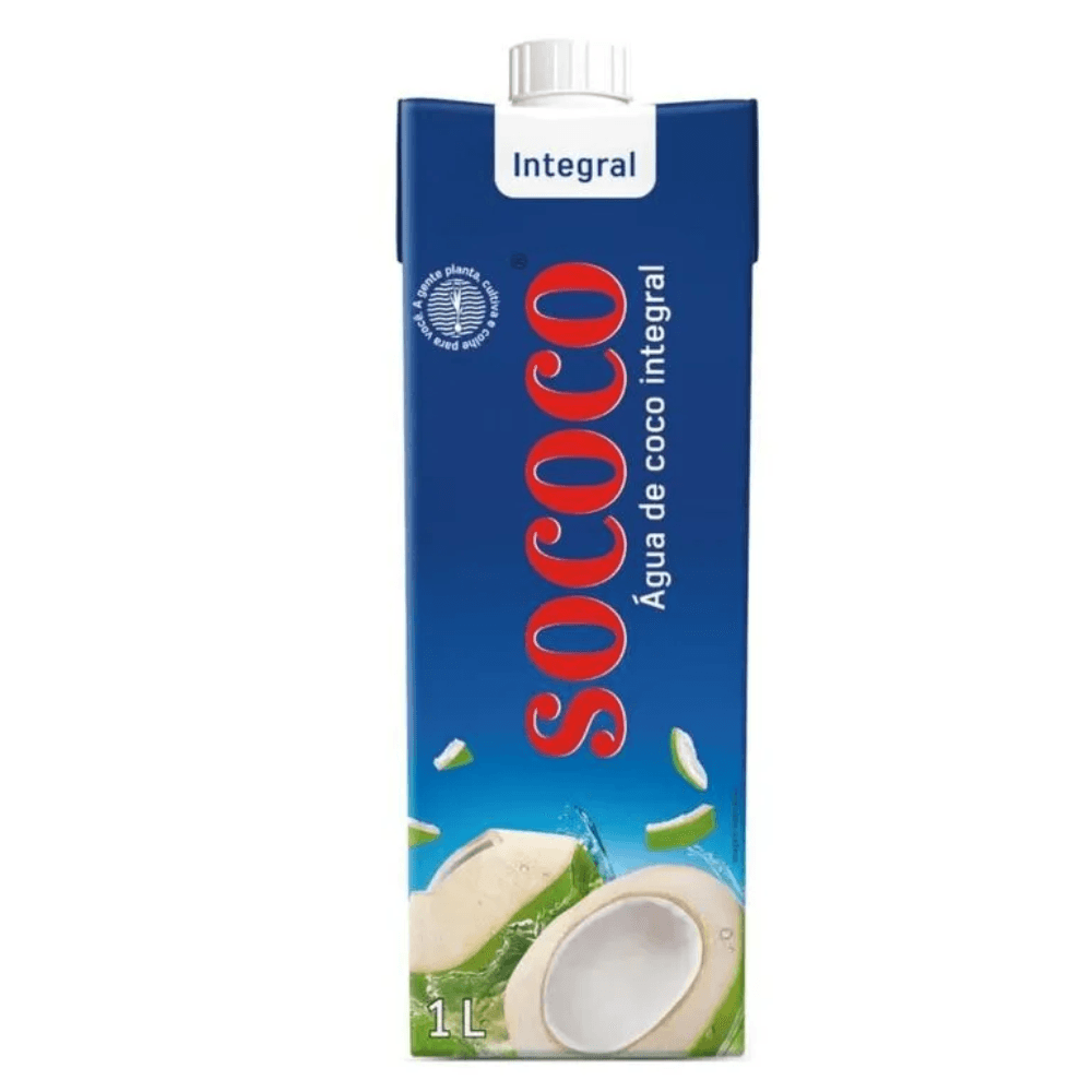 Água De Coco Integral Sococo 1l